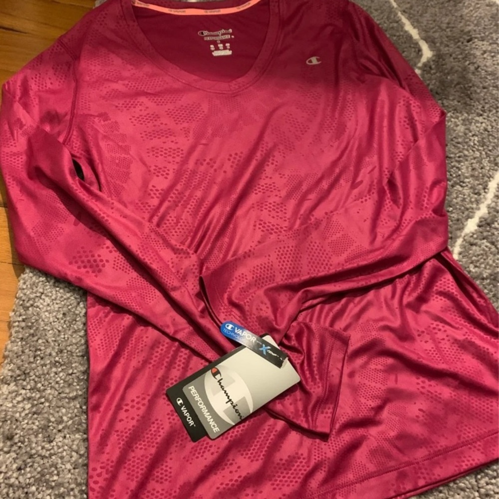 NWT Champion Pink Long Sleeve Top